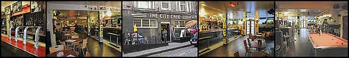 the city cafe leiste